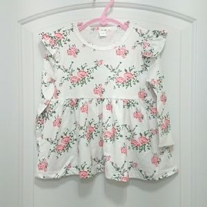 *5/$20* Girls Floral Blouse. NEW